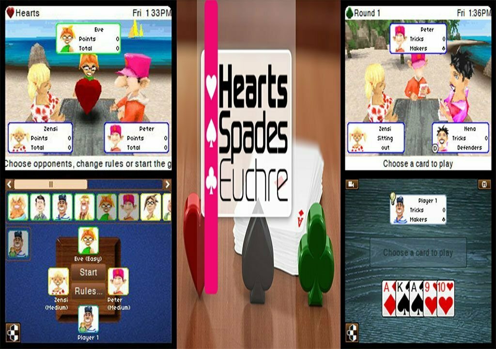 Hearts Spades Euchre 2